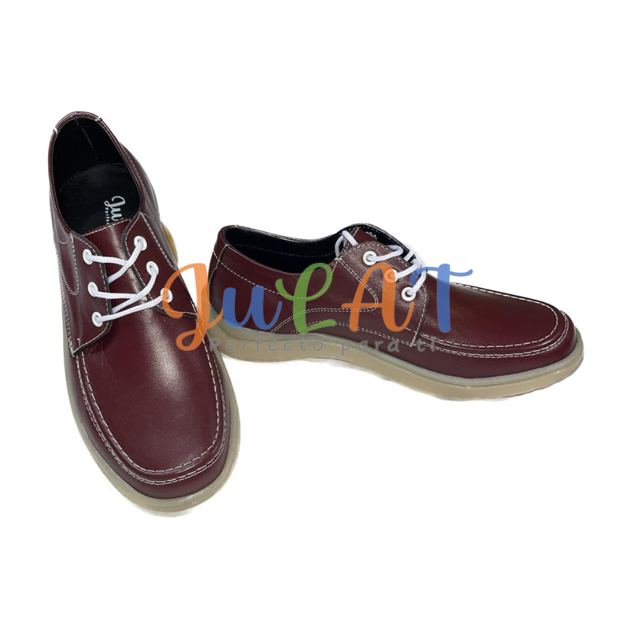 Zapatos vinotinto Julat Uniformes